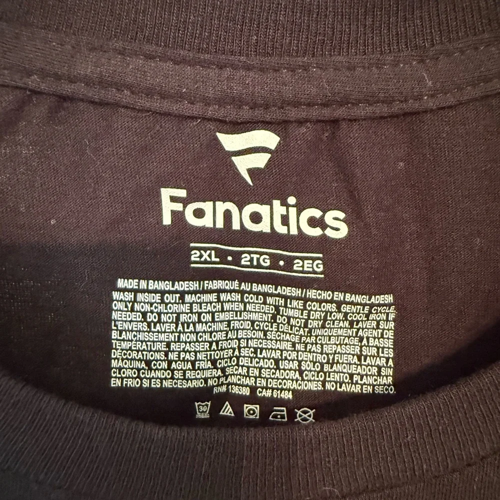 Fanatics Texas Longhorns Tee Shirt *NEW WITHOUT TAGS*